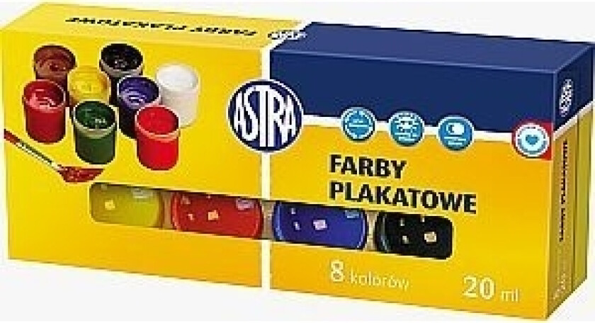 Bertus Farby Plakett. 8 Runder 20 Ml Astra