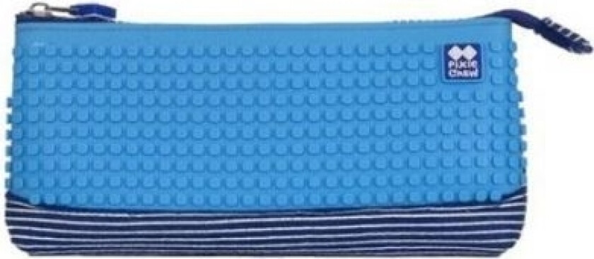 Pennal - Blå Stripet Veske (198011)