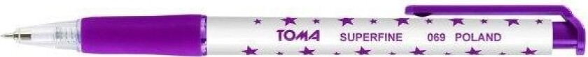 Toma S-Fine Automatisk Kulepenn Lilla - To-069 8