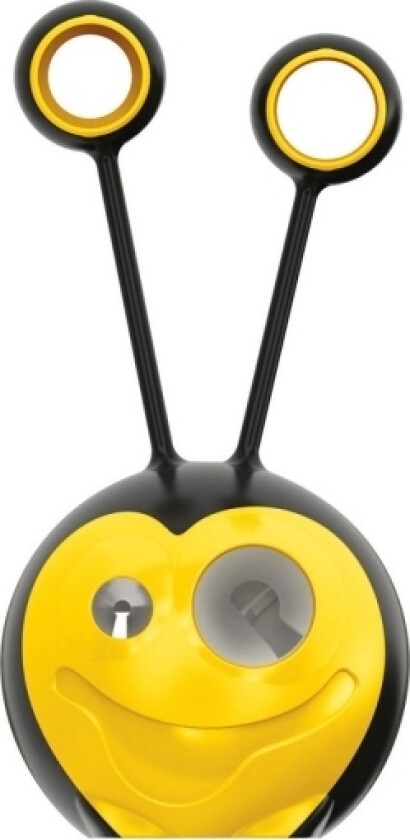 Bilde av Croc Croc, Manuell Blyantspisser, Sort, Gult, Plast, 1,6 Cm, 8 Mm, Utstillingseske