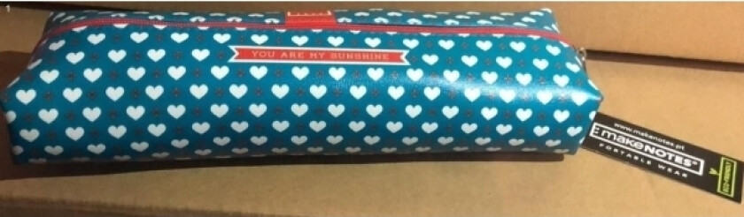 Hearts Pencil Case. Large Pencil Case