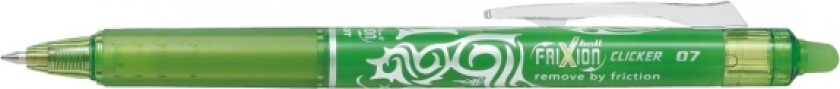 Pilot Frixion Clicker Lime Medium 0,7 Mm - (12 Stk.)