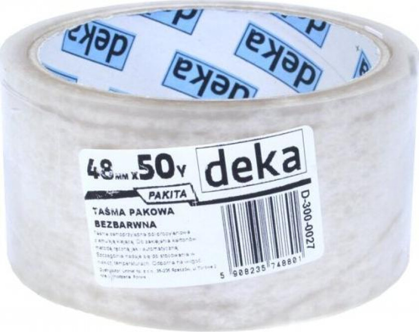 Deca Packaging Tape Clear Packaging 48Mm*50Y