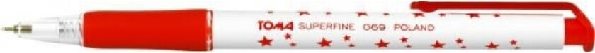 Toma S-Fine Automatisk Kulepenn Rød - To-069 23