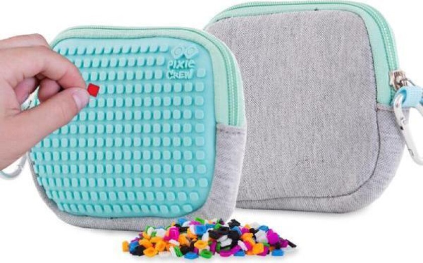 Cass Movie Pennal. Glidelåsveske Med Turkis Panel