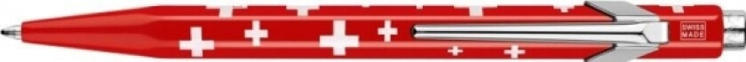 Caran D`Arche Caran D'ache 849 Swiss Flag Kulepenn, M, Rød