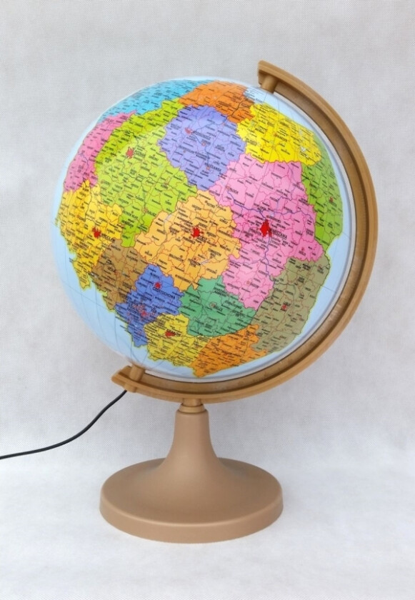 Zachem Globus 320 Polsk, Administrativ Og Fysisk, Opplyst