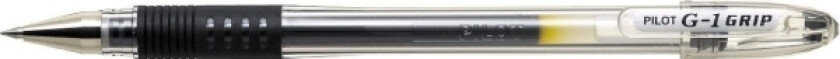 Pilot Gel Gel Kulepenn G1 Grip Svart Pakke Med 12 - Blgp G1 5B