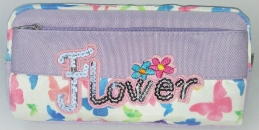 Pencil Case Fresh Pencil Case Large Tube Flowers Flowers Fresh