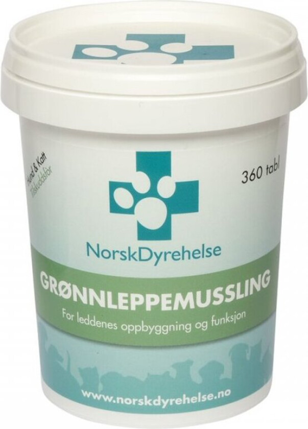 Bilde av Kosttilskudd Grønnleppemusling 360 tabl
