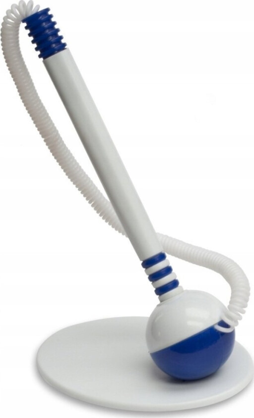 Kontorprodukter, Stående Kulepenn, Selvklebende, Blå