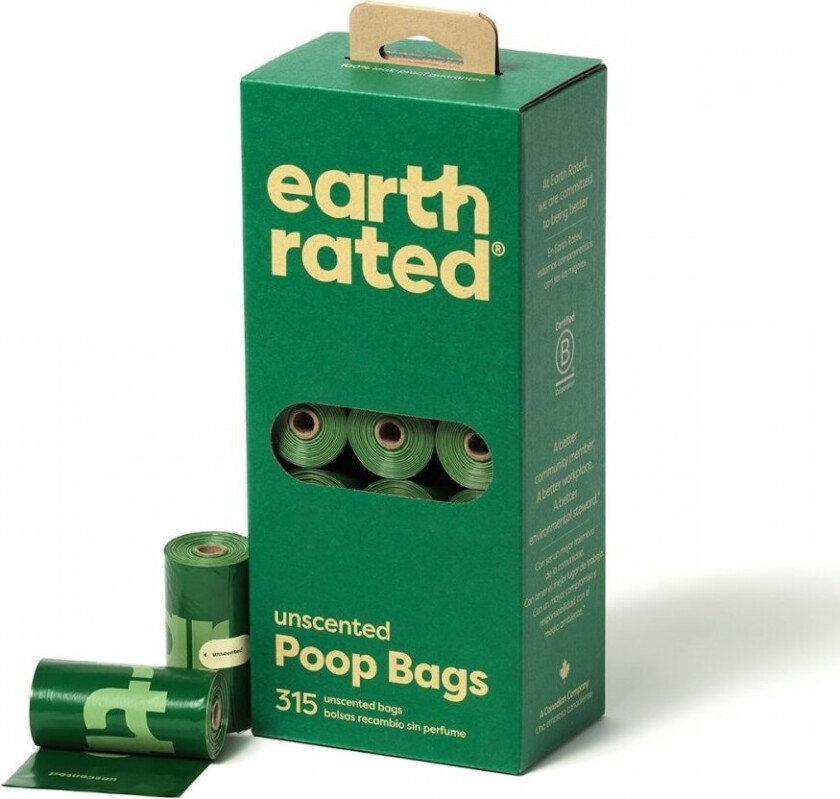 Hundeposer Uparfymert (315 bags)