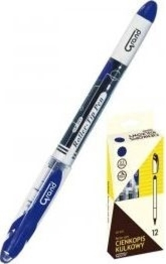 Grand Gr-203 Blå Kulepenn (12 Stk) Grand