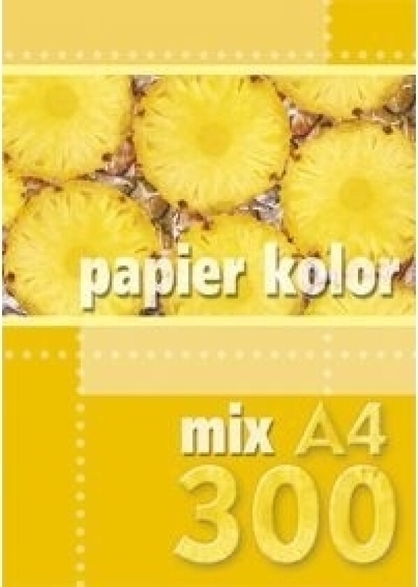 Line A4 Kopipapir, Blanding Av Farger, 300 Ark