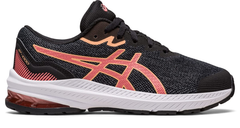 Asics Gt-1000 11 Gs Black/papaya US 6 / EU 39
