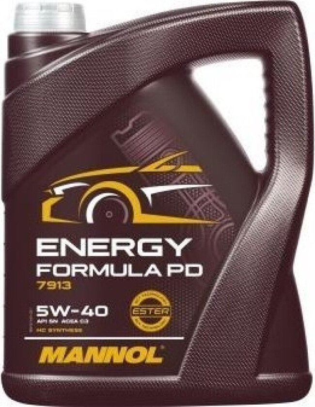 Oil Energy Formula Pd 5W/40 Syntetisk For Motorer 5 L