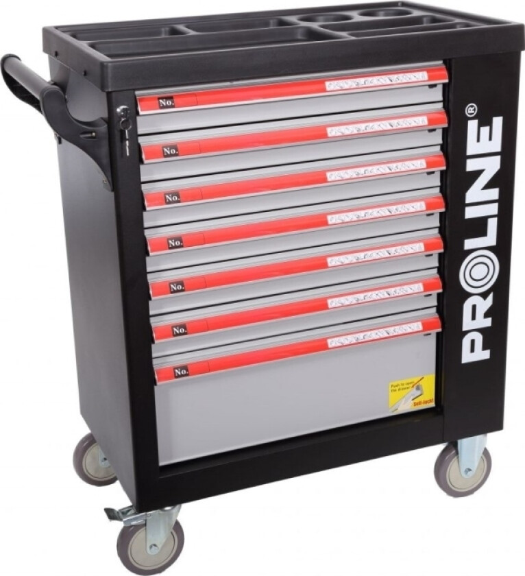 Proline Verktøyskap, 7 Skuffer, 790X490x1010mm, Proline