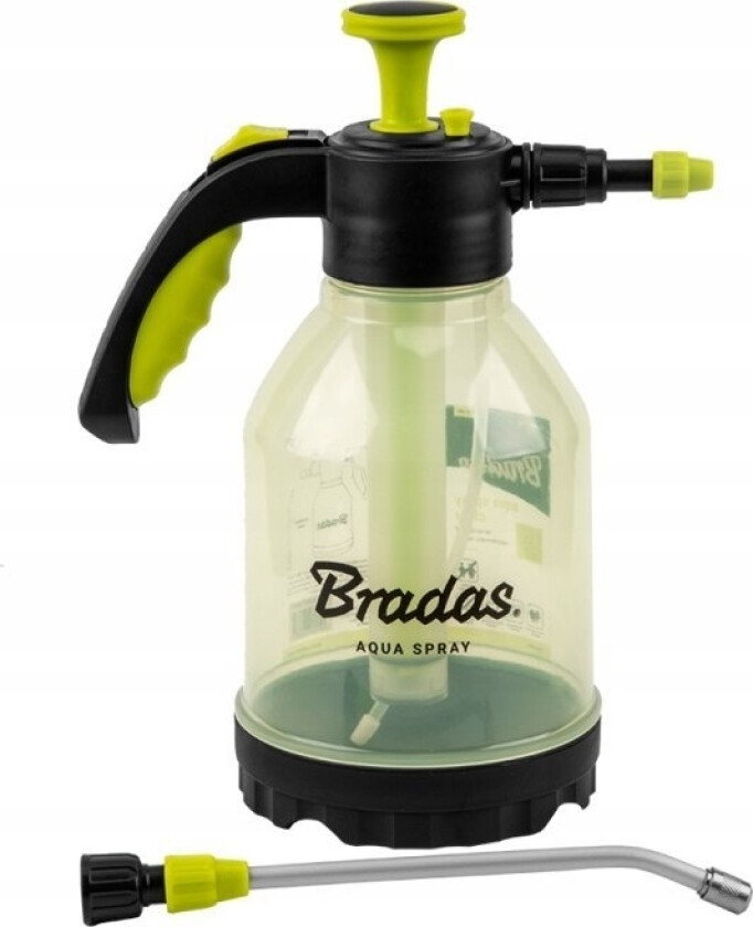 Bradas Trykksprøyte 1,5L Aqua Spray Clear Bradas