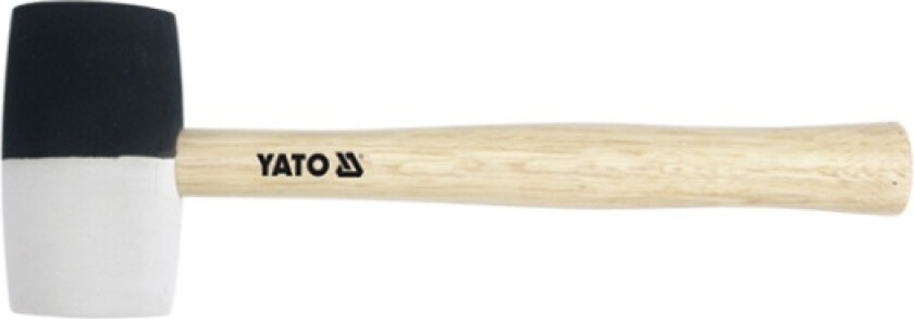 Yato Yt-4601, Slegge, Gummi, Tre, Svart, Hvit, 340 G, 365 G