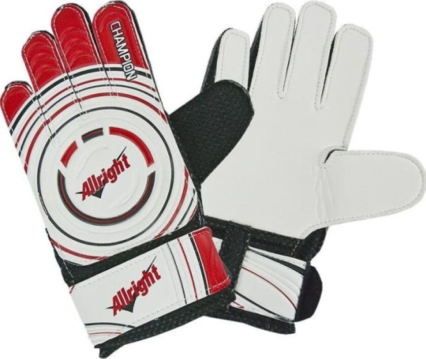 Champion  Keeperhansker Rød, Størrelse 3, Universal