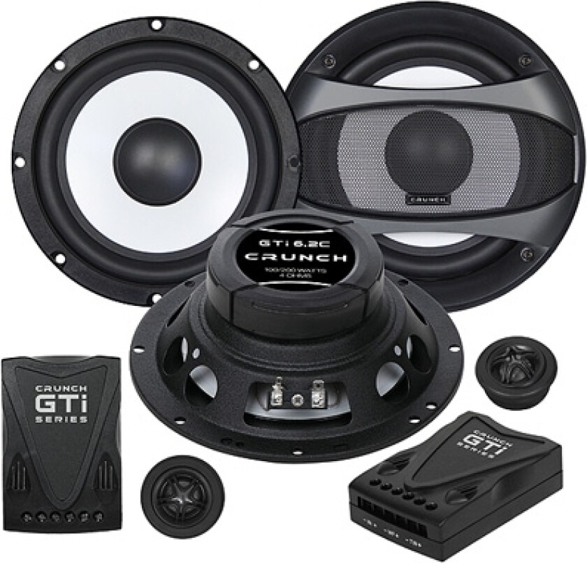 Gti6.2C, 2-Veis, 200 W, 100 W, 4 Ohm (O), Polypropylen, 5,7 Cm