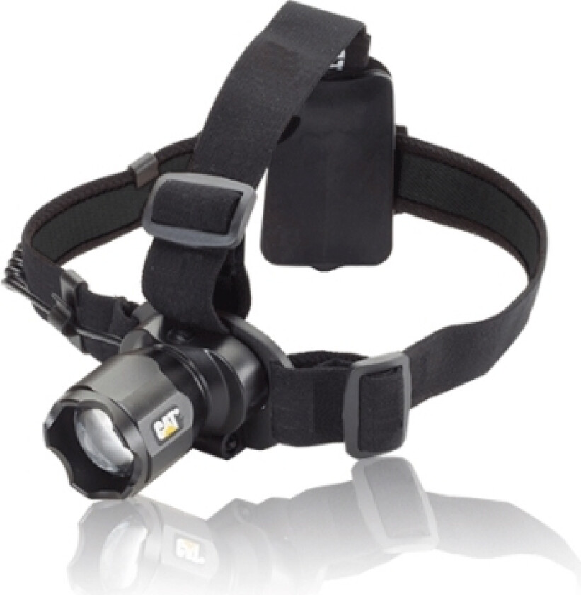 Cat Ct4200, Hodebåndslommelykt, Svart, Aluminium, Led, 220 Lm, Cree Led