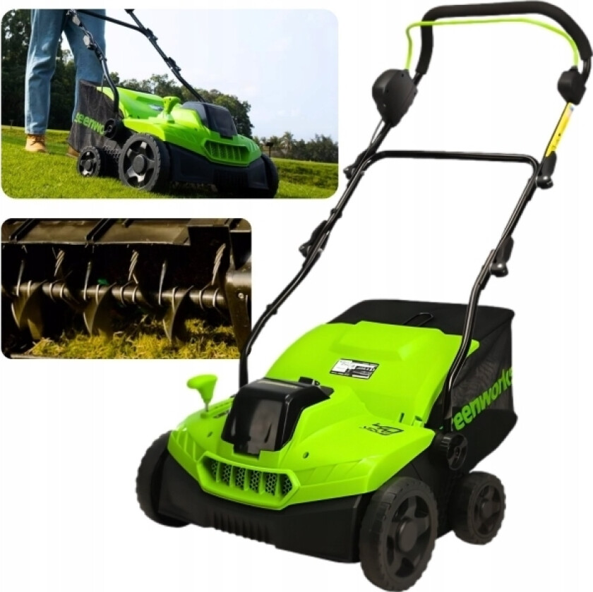 Scarifier Greenworks Gd40sc38ii 40 V (Uten Batteri Og Lader)