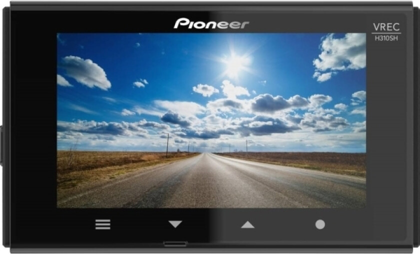 Vrec-H310sh Dashcam Med Gps Betragtningsvinkel Horisontal=112 ° 12 V Automatisk Start, Display, Wlan
