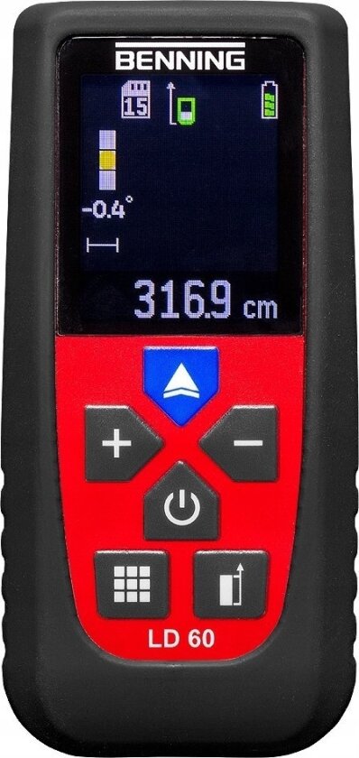 Ld 60 Laser Avstandsmåler Måleområde (Maks.) (Detaljer) 60 M (050501)