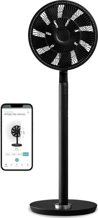 Stående Vifte Duux Whisper Flex Ultimate, Svart