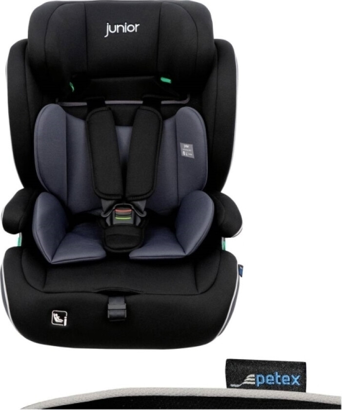 Supreme Plus 1151 Isofix Schwarz Hdpe Nach Ece R129 Barnesæde Sort
