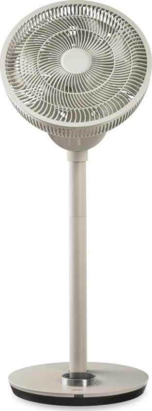 Fan With Battery Pack | Whisper Flex Smart | Stand Fan | Greige | Diameter 34 Cm | Number Of Speeds 26 | Oscillation | Yes
