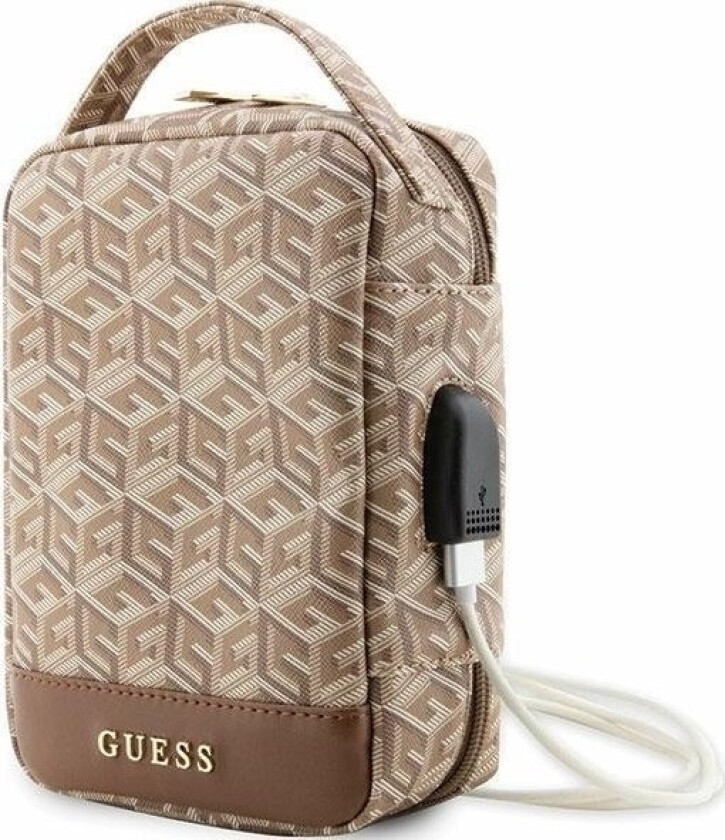 Triton Guess Bag Guhbhgcfsew Organizer Brun/Brun Gcube Stripe