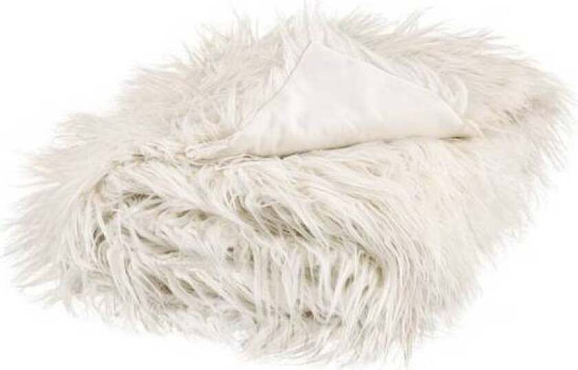 Artwood Mongolian Krem pledd W 130 X H 150 Cm