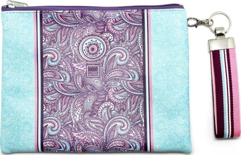 Purple & Pale Clutch Bag