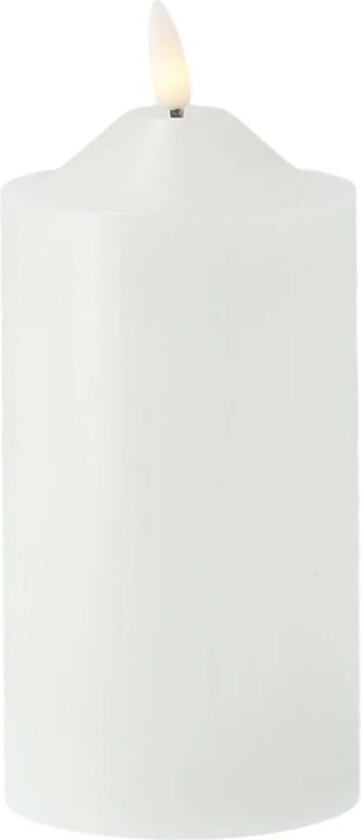 Bright kubbelys LED 17 cm Hvit