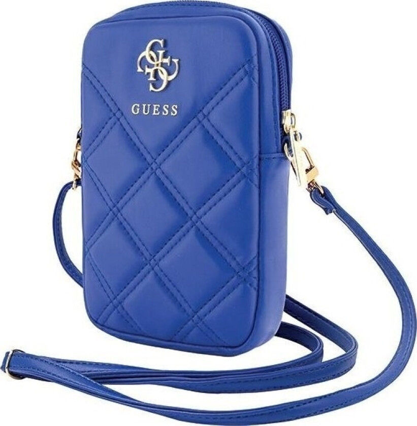 Zip Quilted 4G - Telefonveske (Blå)