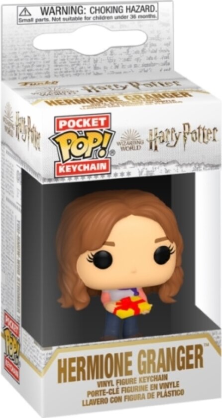 Funko Holiday Hermione Granger - Harry Potter, Nøkkelring, Flerfarget, Figur, Harry Potter, Alle Kjønn, Boks