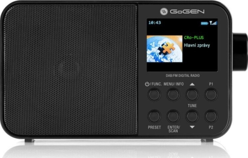 Radio Dab500btc Portable Radio Black