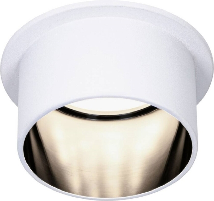 Gil Coin, Overflateegnet, 1 Ampuller, Led, 6 W, 2700 K, Sort, Hvit