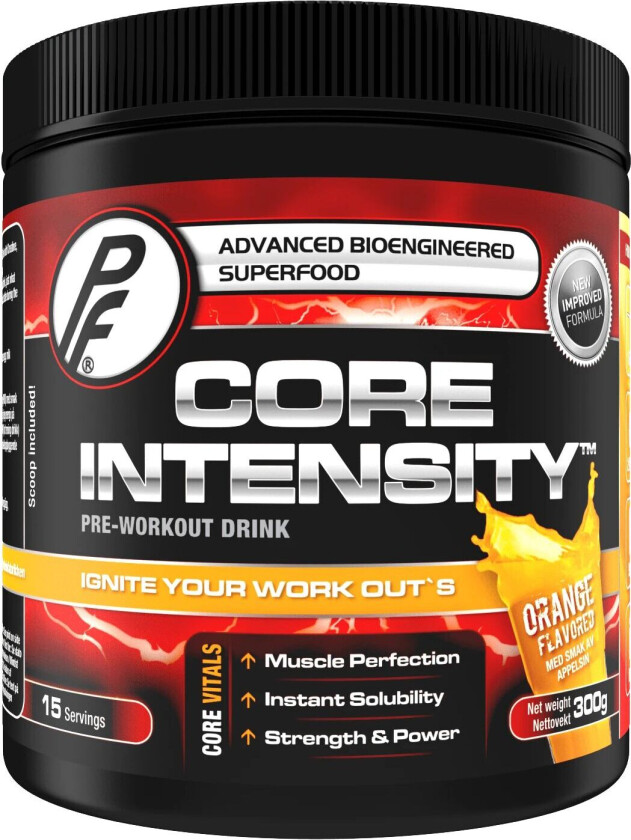 Proteinfabrikken Core Intensity Appelsin 300g