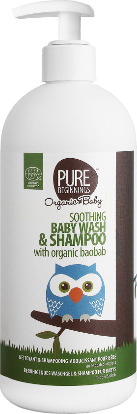 Bilde av Beginnings Soothing Baby Wash & Shampoo - 500 ml