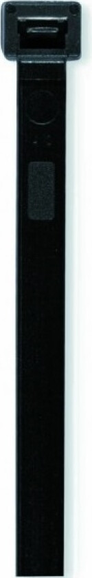 Cimco 181862, Avrivbart Buntebånd, Nylon, Svart, 3,5 Cm, 88 N, 13,5 Cm