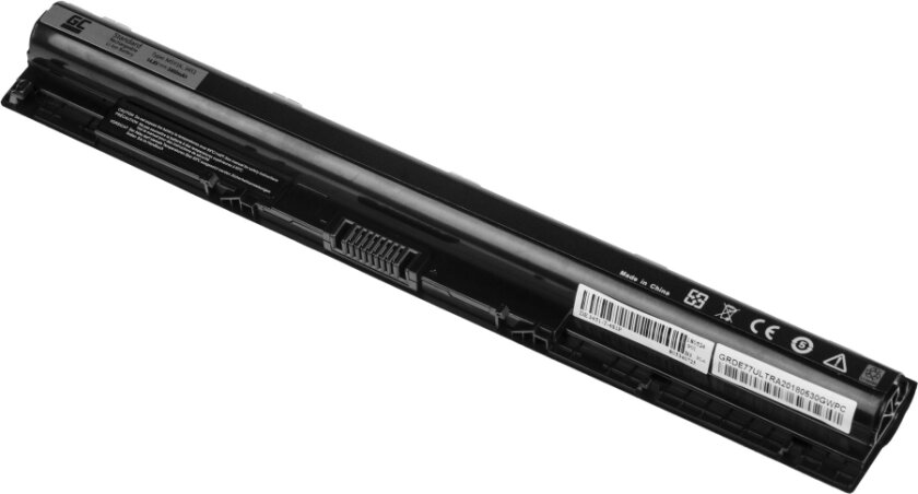 Green Cell Ultra - Batteri Til Bærbar Pc (Tilsvarer: Dell M5y1k) - Litiumion - 4-Cellers - 3400 Mah - Svart - For Dell Inspiron 15 5551, 5552, 5558,