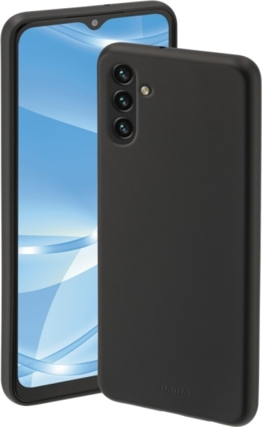 Essential Line "Finest Feel" - Bakdeksel For Mobiltelefon - Termoplastisk Polyuretan (Tpu) - Svart - For Samsung Galaxy A13 5G (00177902)