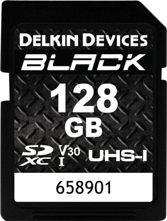 Karta Delkin Black Rugged Sdxc 128 Gb Class 10 Uhs-I V30 (Ddsdblk128gb)