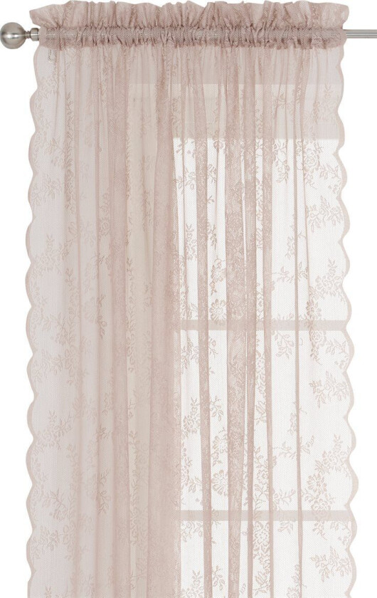 Mønstret blondegardin Rosalyn 2-pack 150 x 250 cm