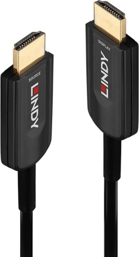 Bilde av - Ultra High Speed - Hdmi-Kabel - Hdmi Hann Til Hdmi Hann - 15 M - Hybrid Kobber/Karbonfiber - Svart - Rund, Støtter 8K 60 Hz (7680 X 4320), St