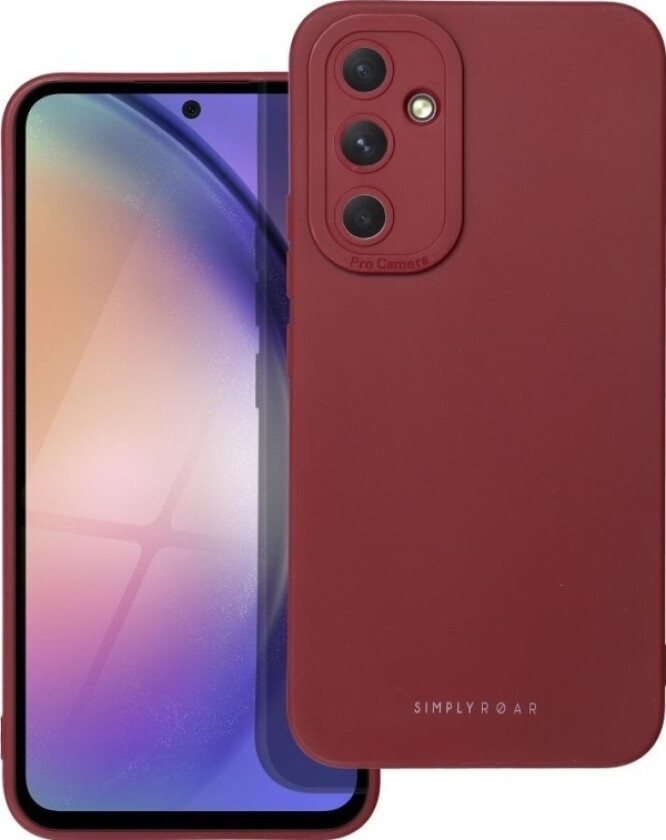 Roar Roar Luna Deksel - Til Samsung Galaxy A54 5G Rød