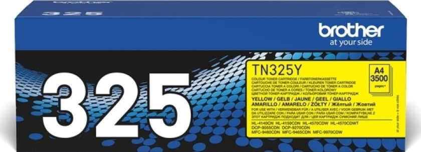 Toner Brother Tn-325 Yellow Orygina (6Cc8-3120E)